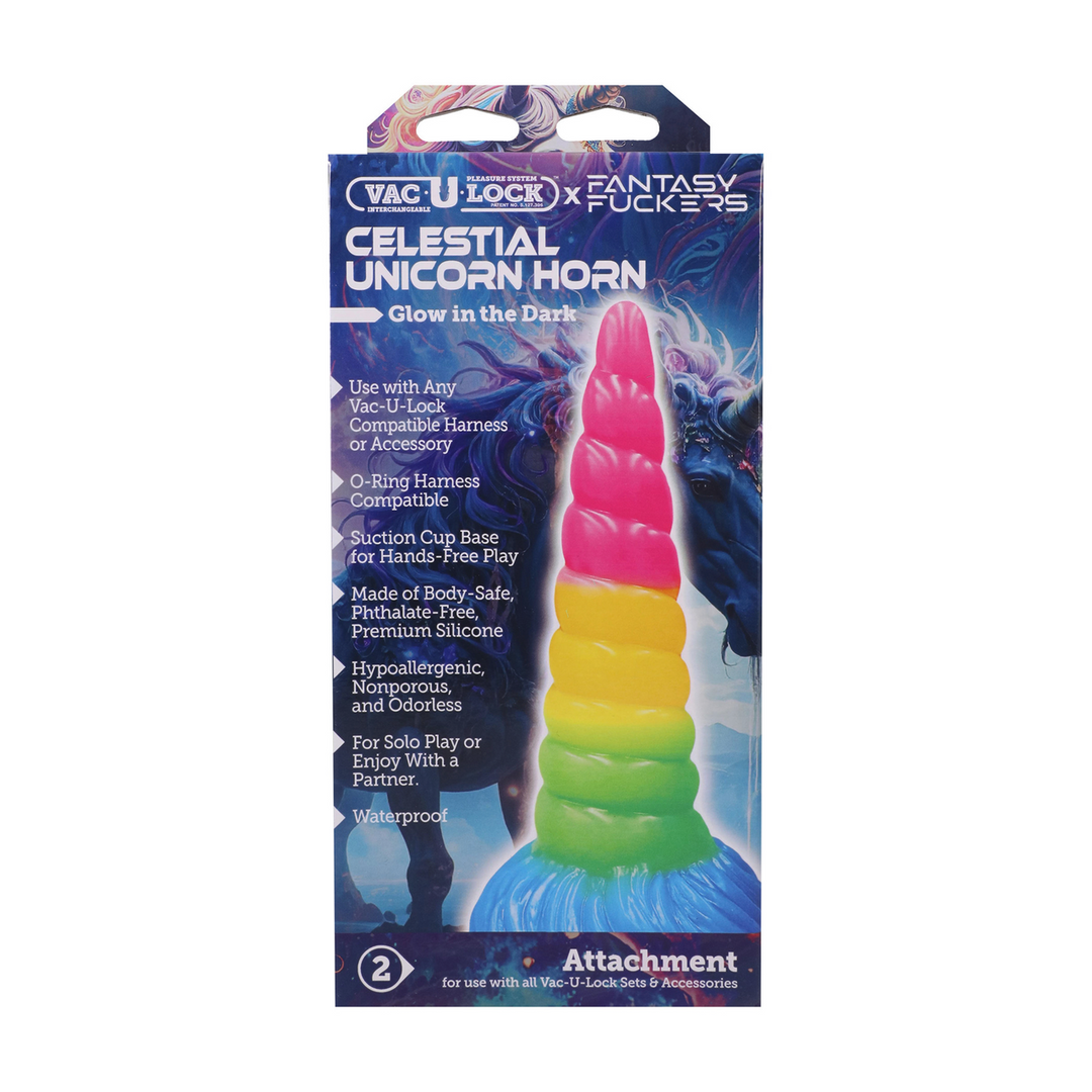 Fantasy Fuckers - Celestial Unicorn Horn - Glow in the Dark - Multicolor