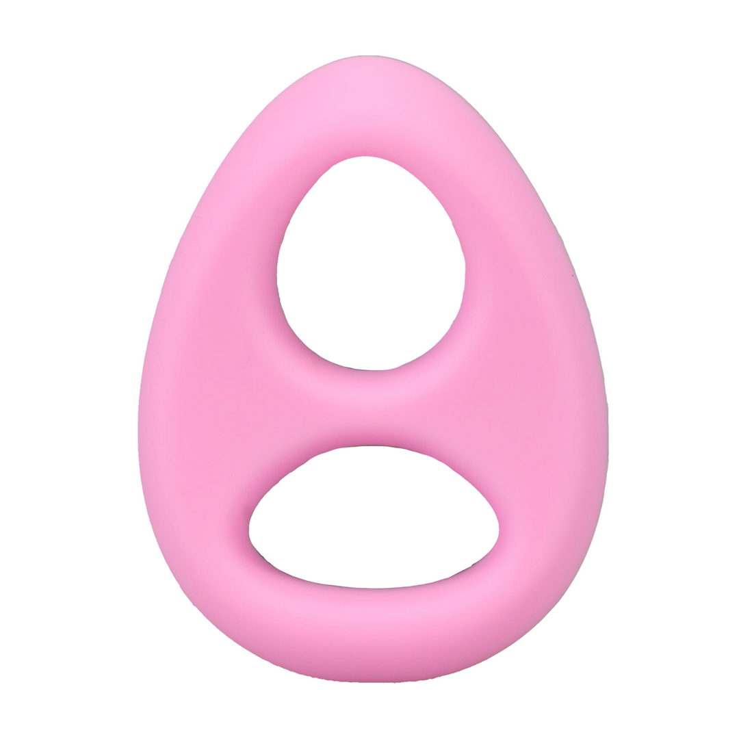 The Code - Silicone Cockring with Bandana - Pink