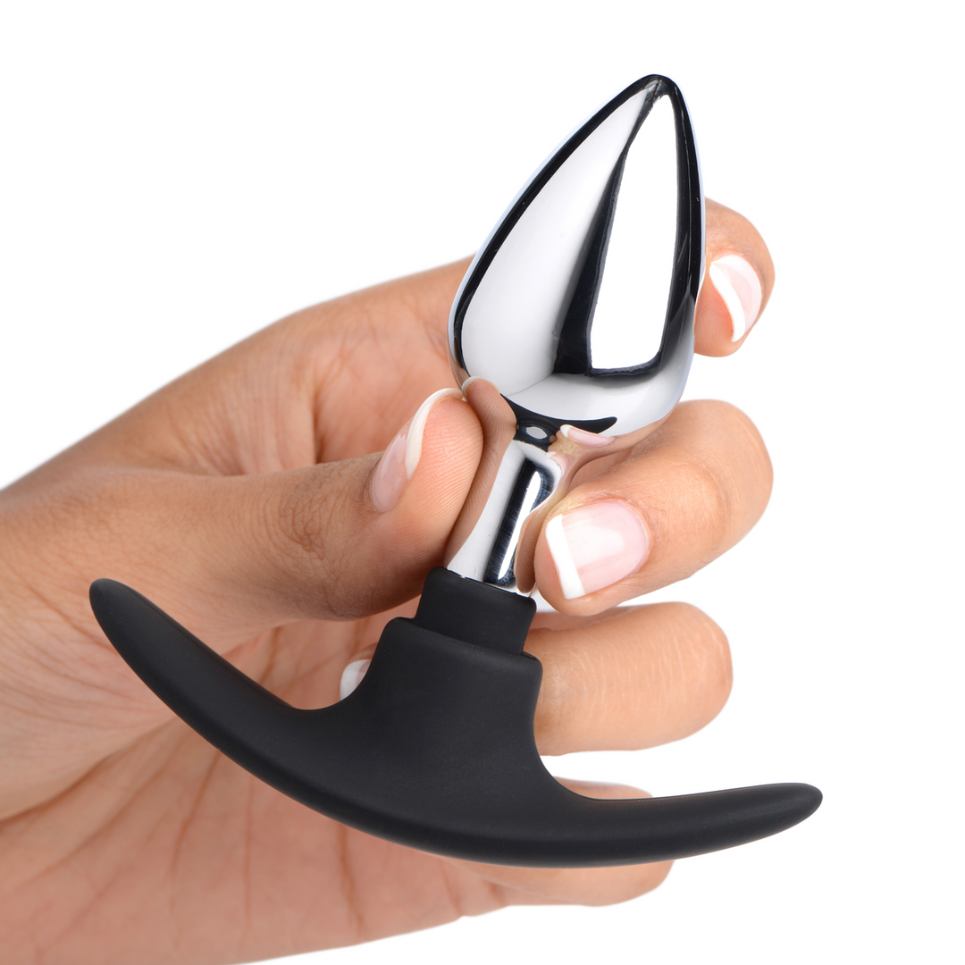 Dark Invader - Metal and Silicone Anal Plug