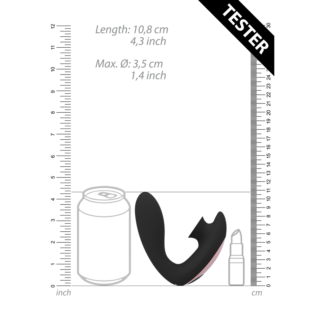 Desirable - Bendable Air Pulse Vibrator