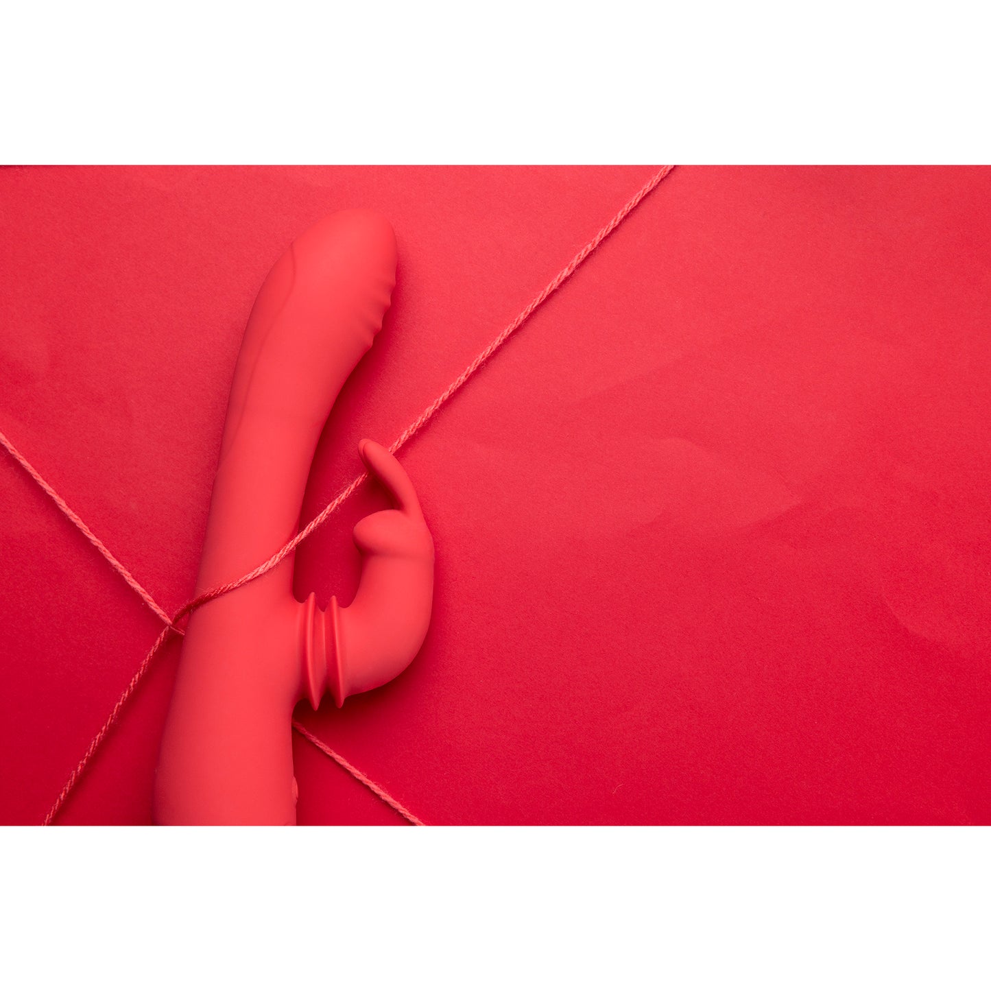 Swinging Rabbit G-Spot Vibrator - Brighto Red