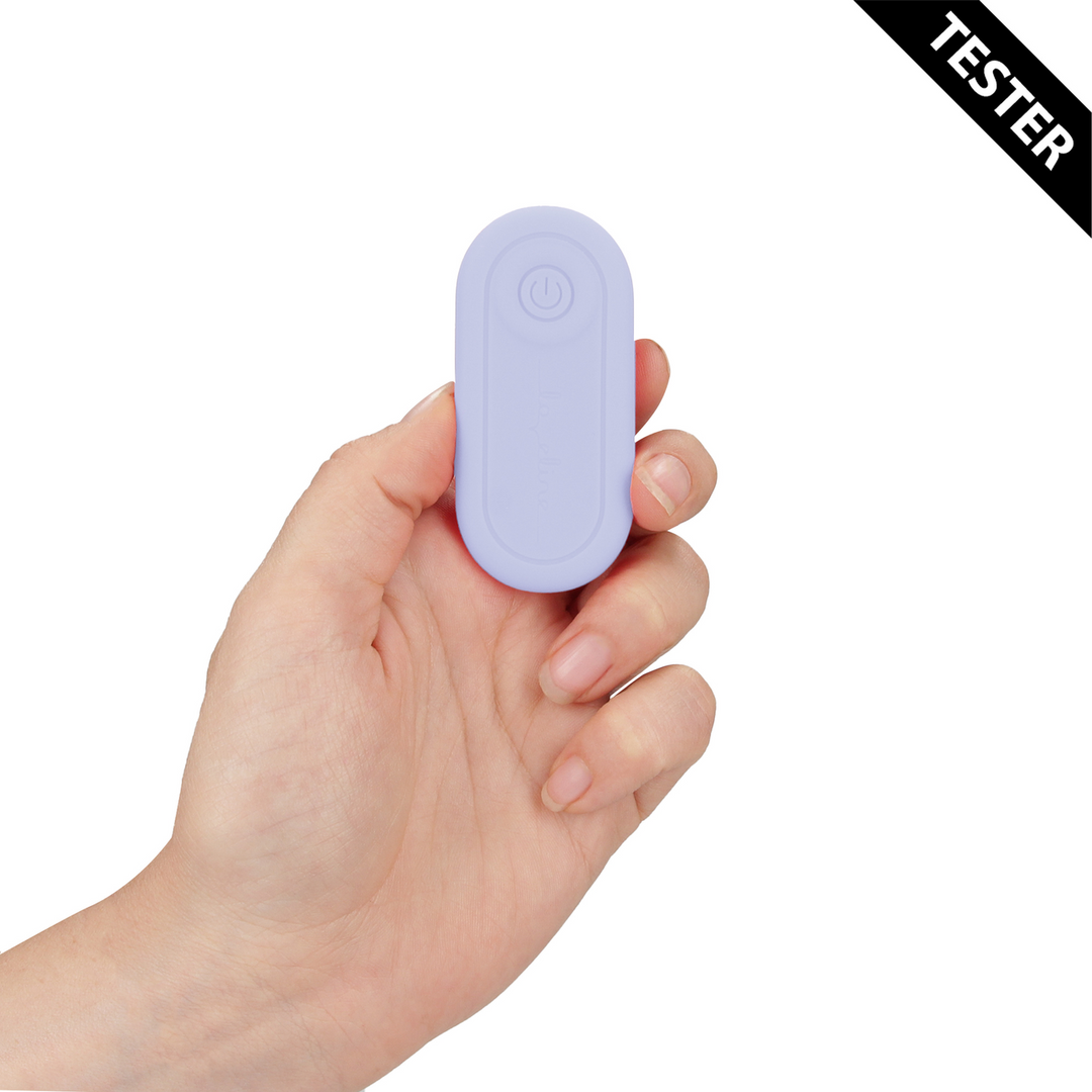 Vibrating Bead Kegel with Remote Control - Lavender - Tester