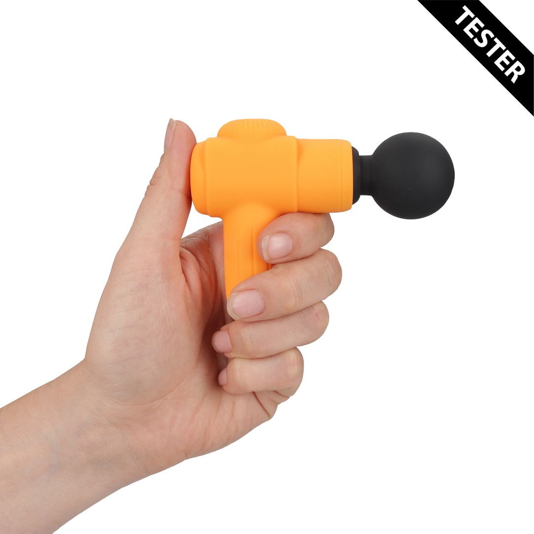 Mini Rechargable Microboost Massager - Orange