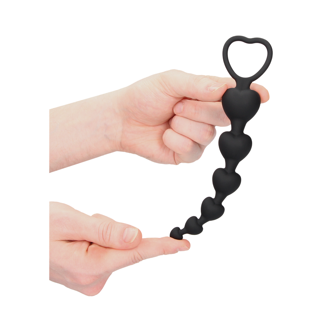Anal Heart Beads
