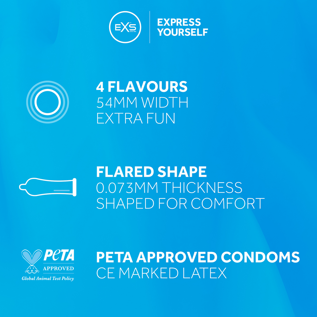EXS Mixed Flavoured - Condoms