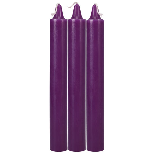 Japanese Drip Candles - Purple