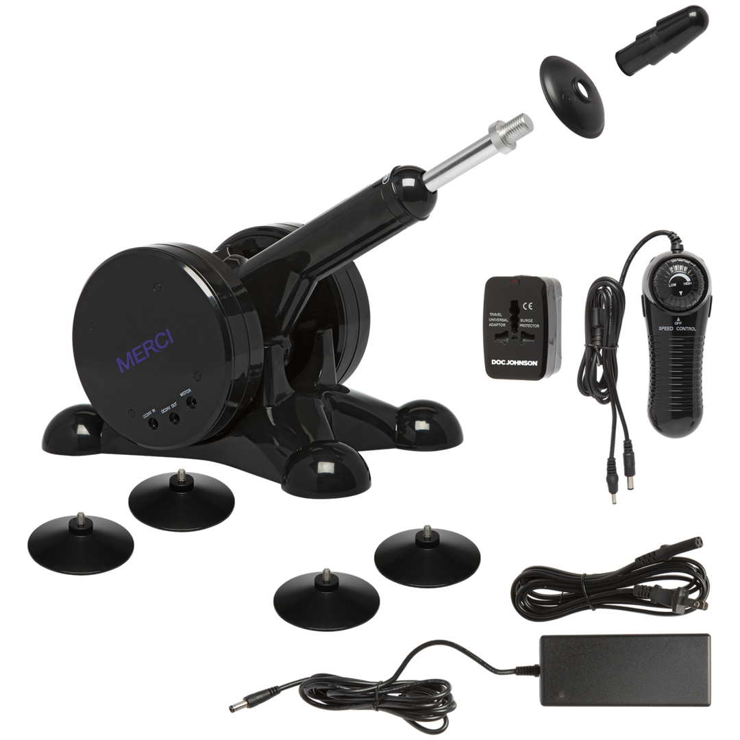 Power Banger - Fuck Machine with Wireless Remote - Black