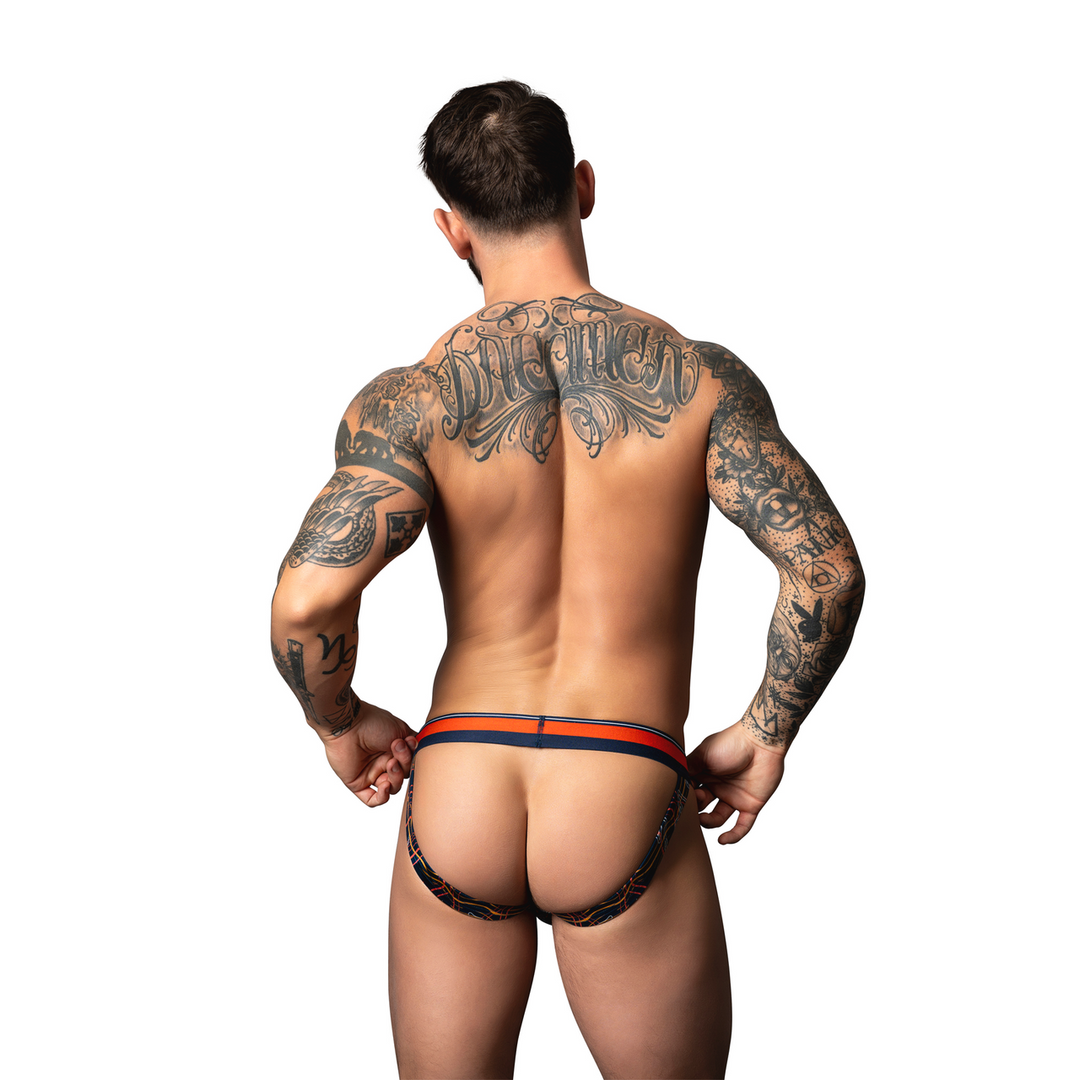 Jock - L/XL - White Marble