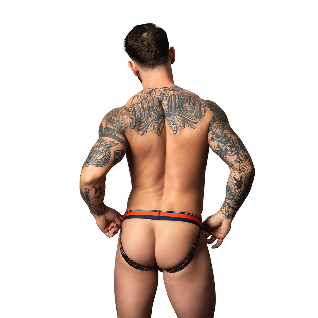 Jock - L/XL - White Marble