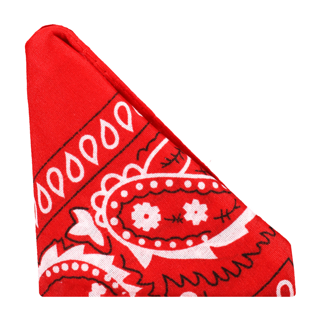 The Code - Silicone Cockring with Bandana - Red