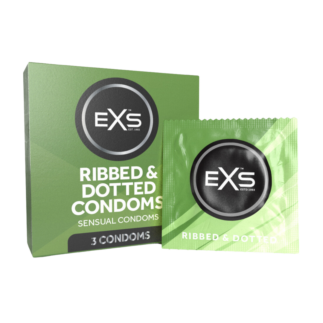EXS Ribbed and Dotted - Condoms