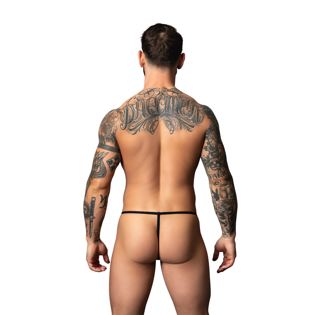 Wetlook G-String - One Size - Black