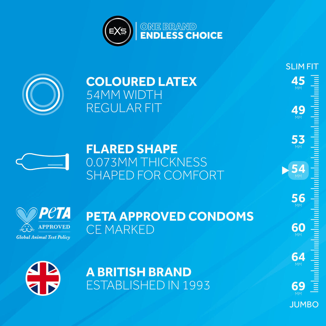 EXS Black Latex - Condoms