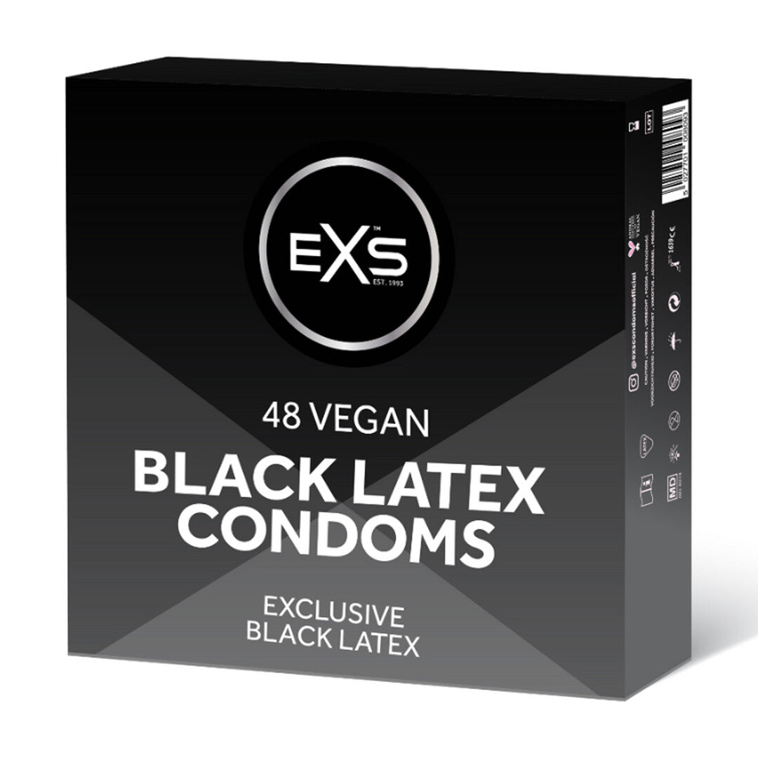 EXS Black Latex - Condoms