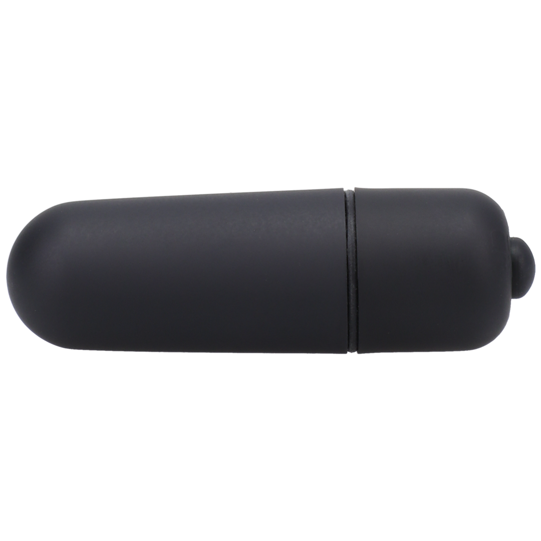 Vibrating Butt Plug - 5 / 12 cm - Black