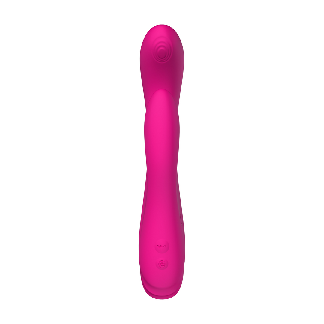 Osci 3 - Oscillating Vibrating and Heating Rabbit Vibrator - Pink