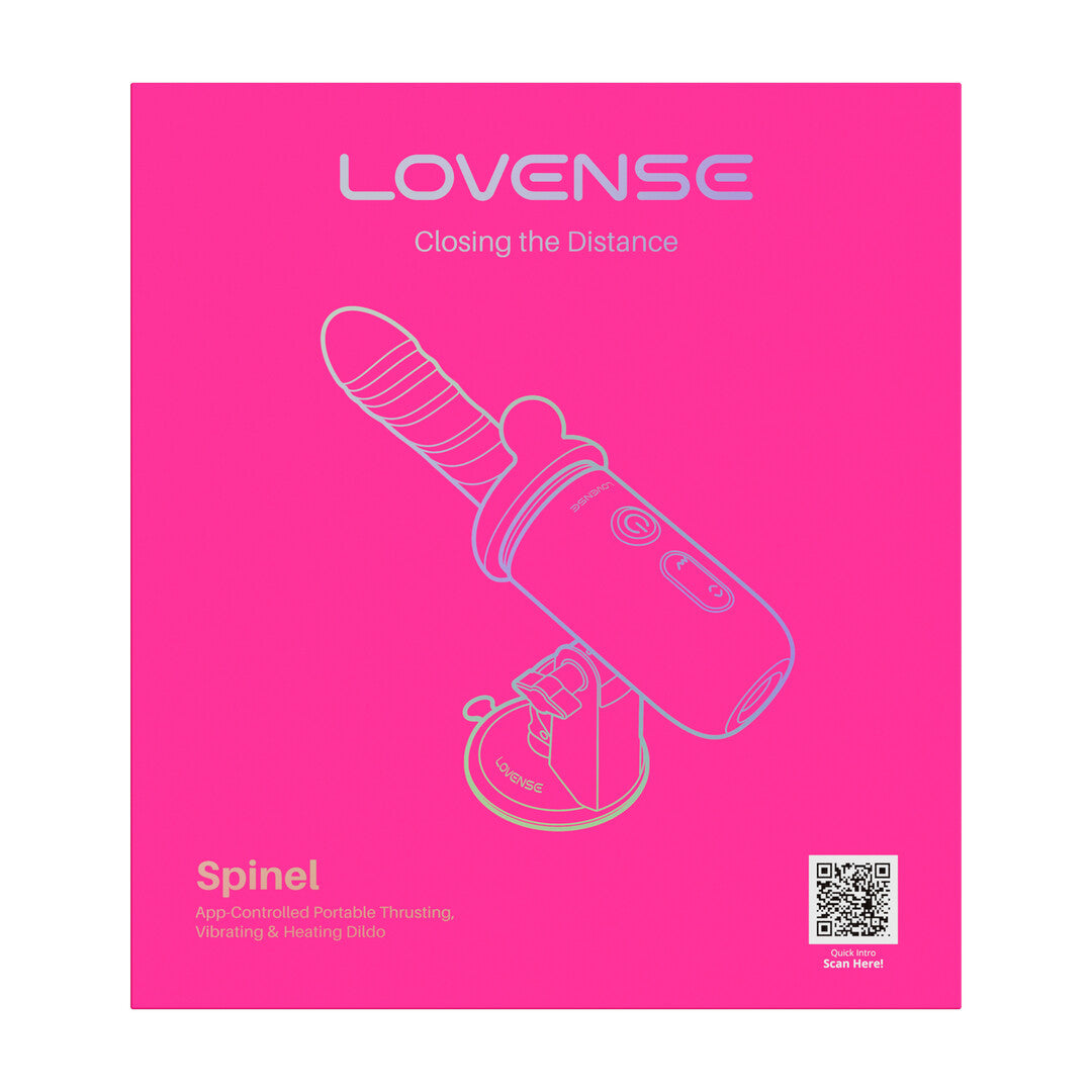 Spinel - Portable Thrusting Vibrating and Heating Dildo