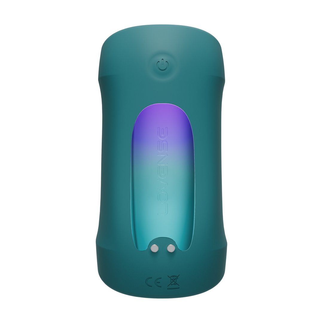 Gush 2 - Vibrating and Oscillating Penis Massager - Green