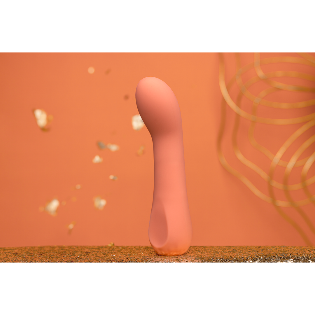 Zen - Rechargeable Silicone G-Spot Vibe - Coral