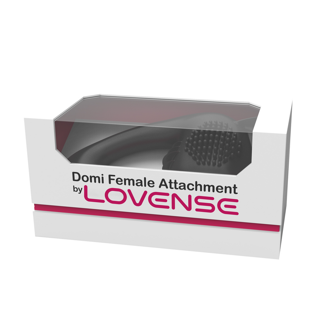 Female Attachment for Domi Wand Massager - Black