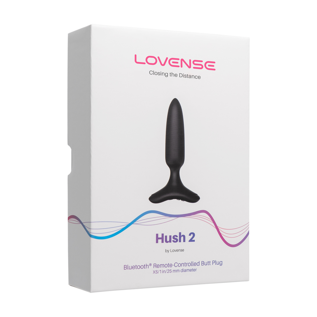 Hush 2 - App-controlled Vibrating Butt Plug