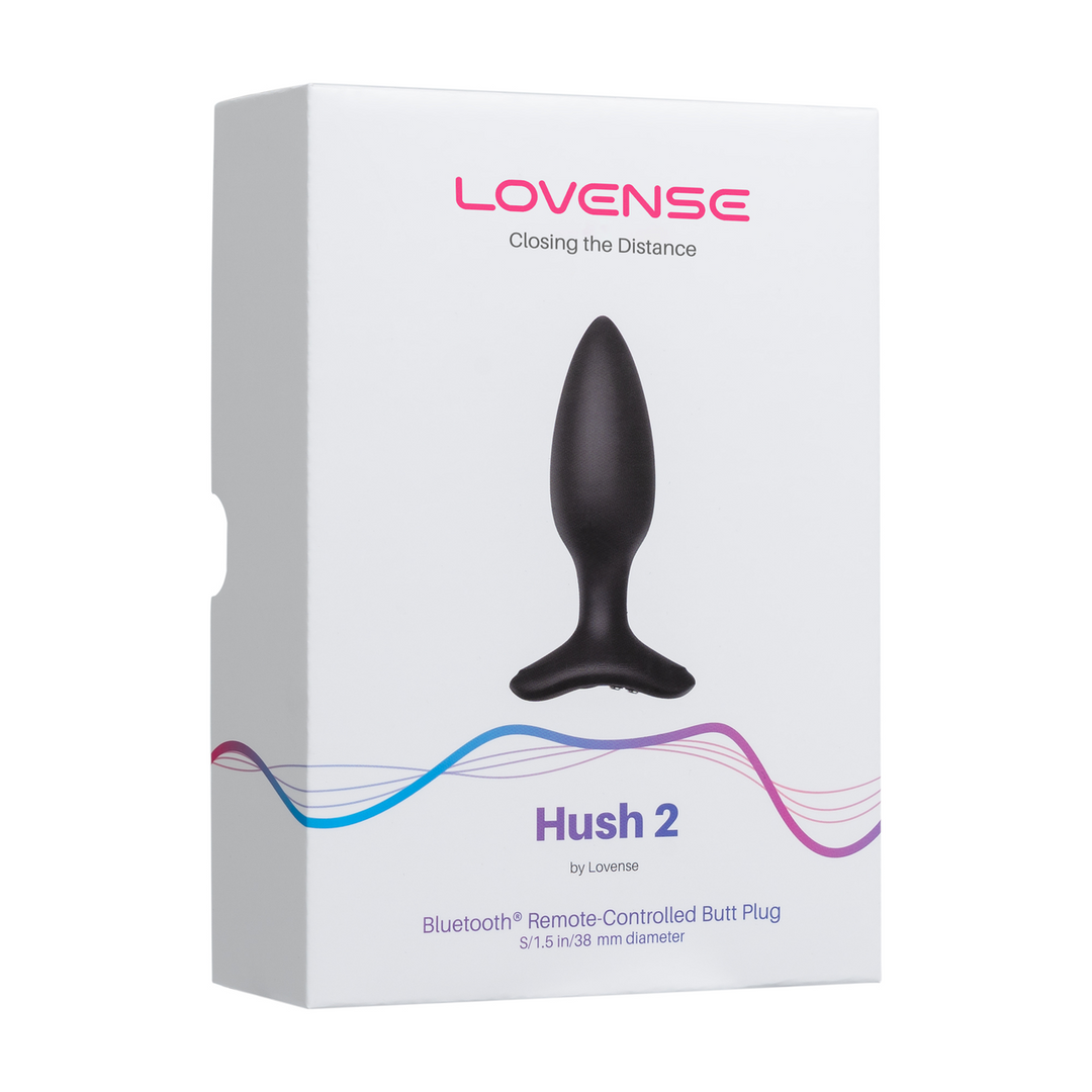 Hush 2 - App-controlled Vibrating Butt Plug