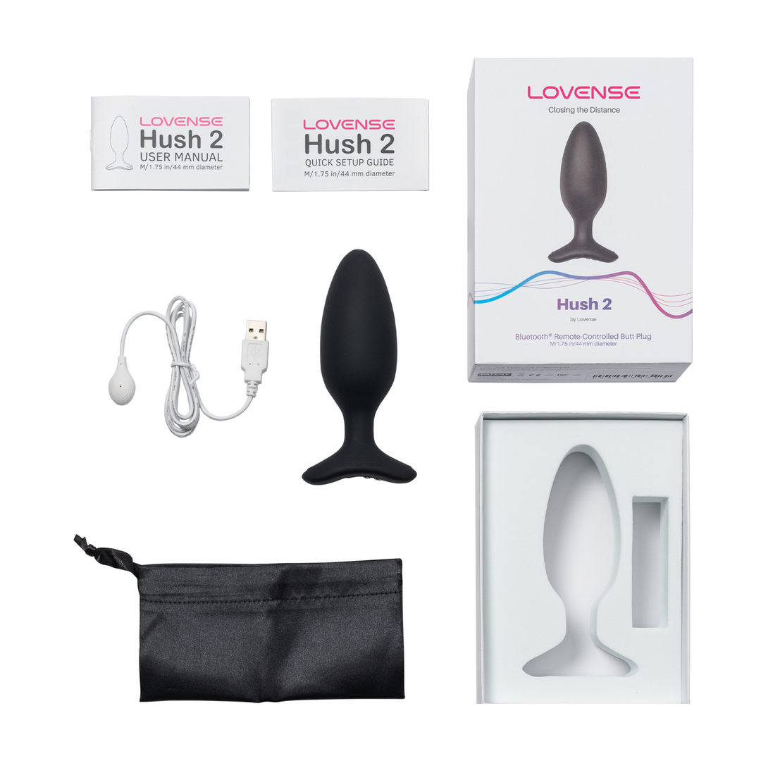 Hush 2 - App-controlled Vibrating Butt Plug