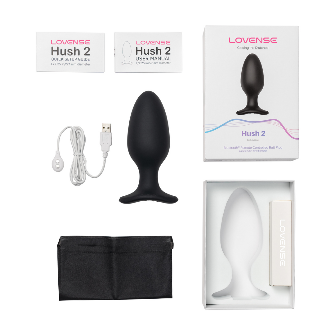 Hush 2 - App-controlled Vibrating Butt Plug