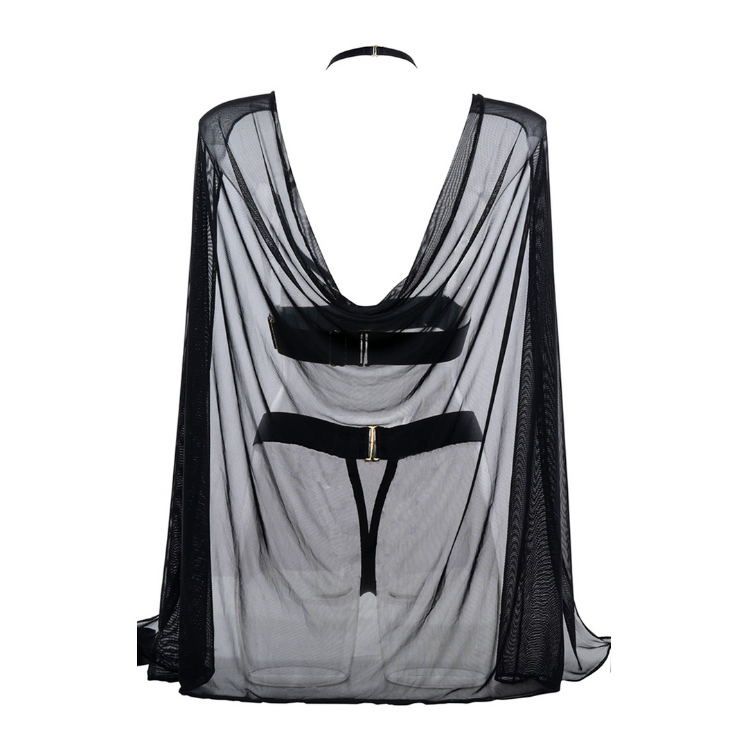 Sweet Little Lies - Harness Set - OS - Black
