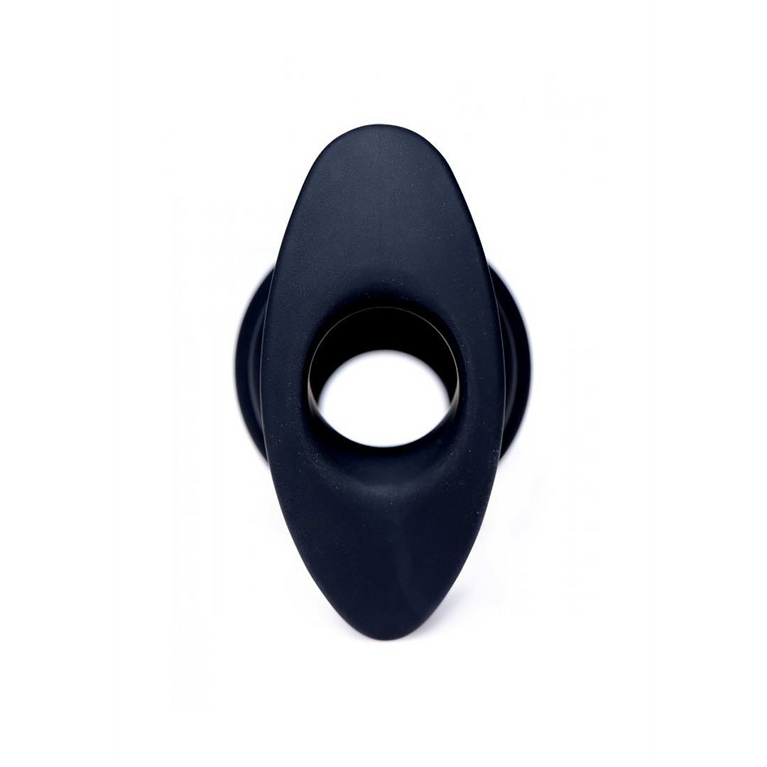 Hive Ass Tunnel - Silicone Ribbed Hollow Anal Plug - Large