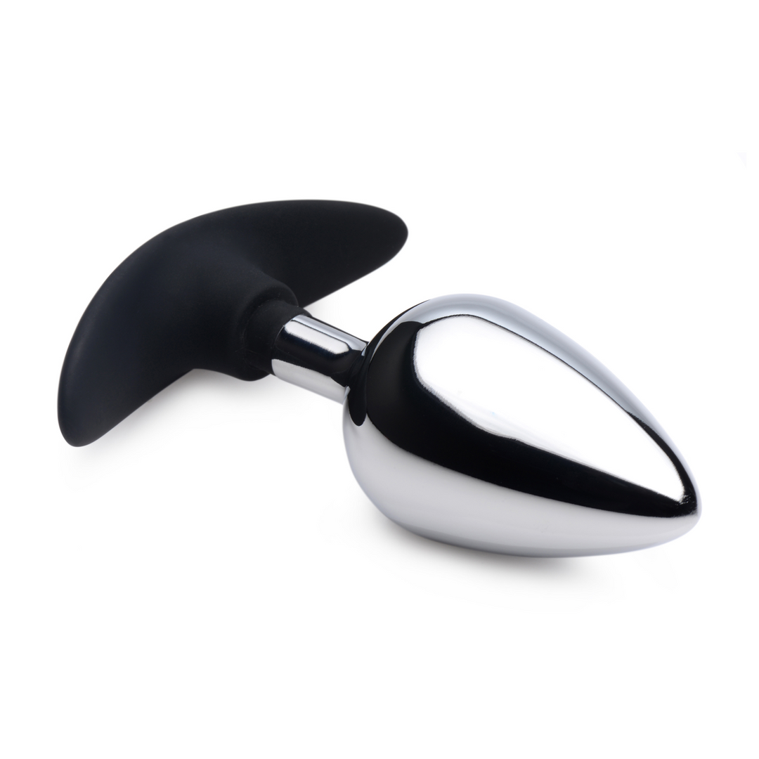 Dark Invader - Metal and Silicone Anal Plug