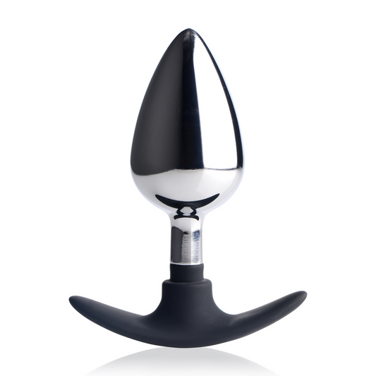 Dark Invader - Metal and Silicone Anal Plug