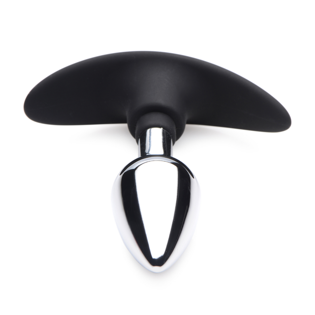Dark Invader - Metal and Silicone Anal Plug