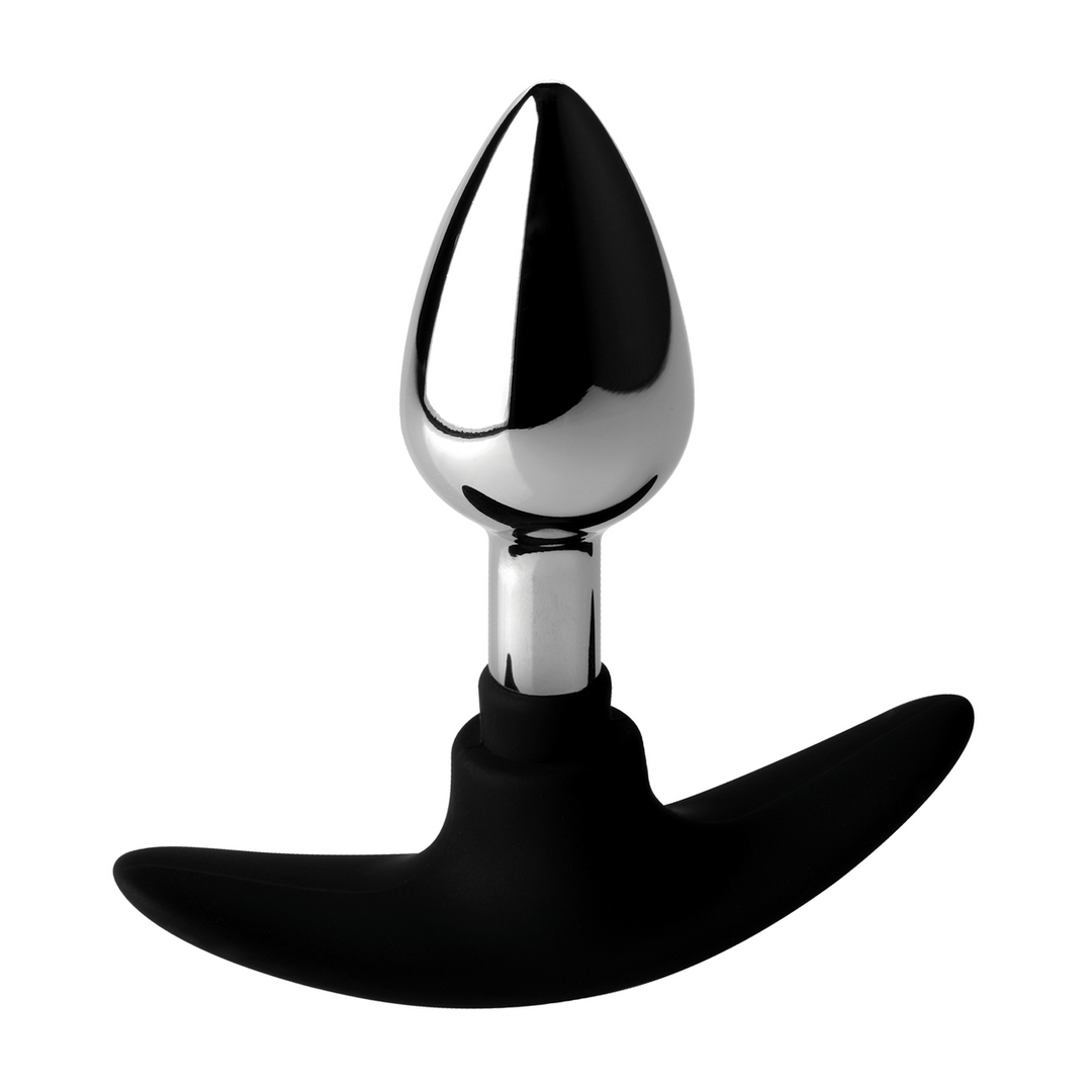 Dark Invader - Metal and Silicone Anal Plug