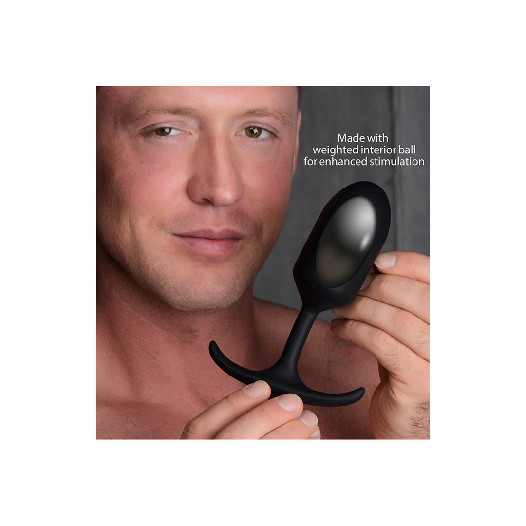 Premium Silicone Weighted Anal Plug