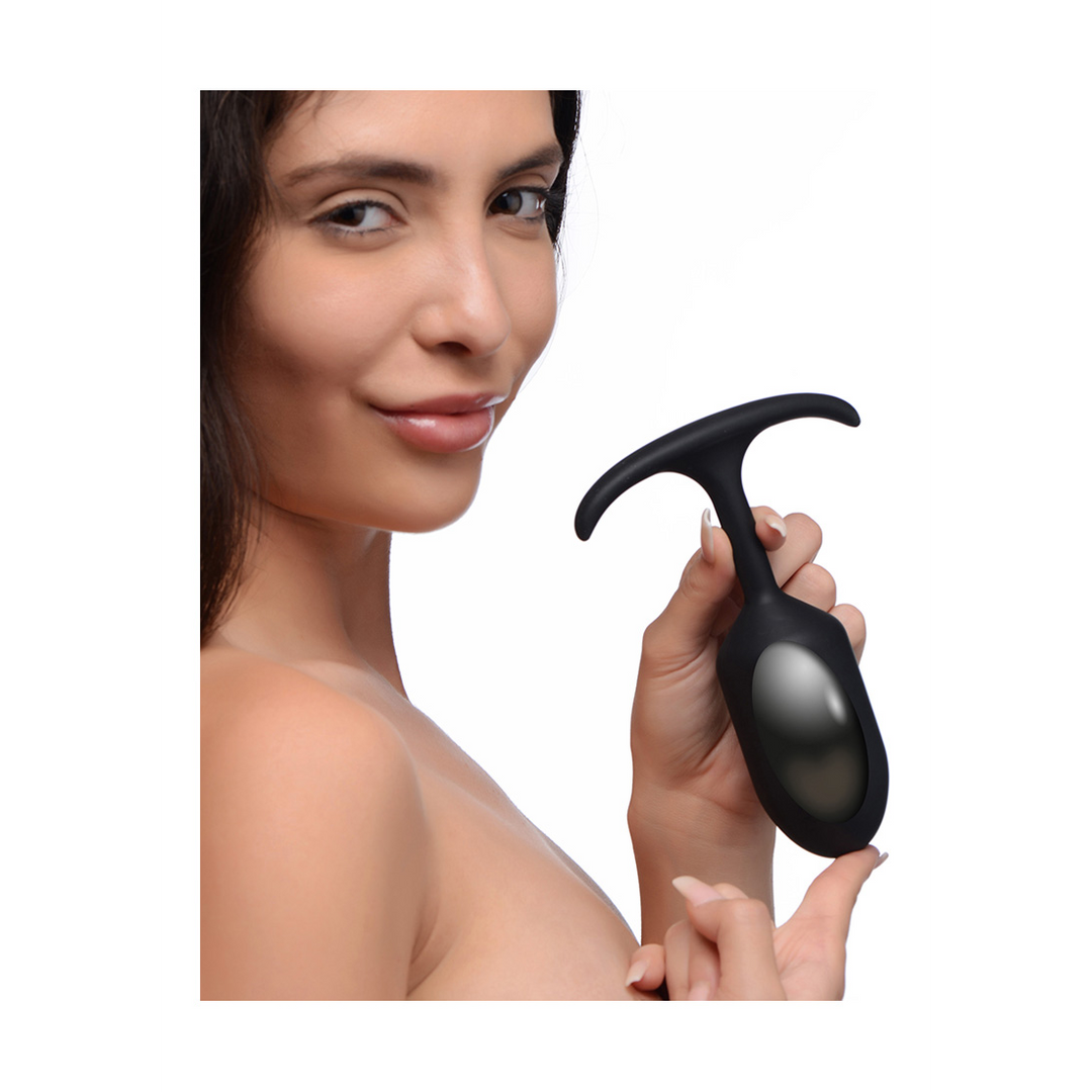 Premium Silicone Weighted Anal Plug