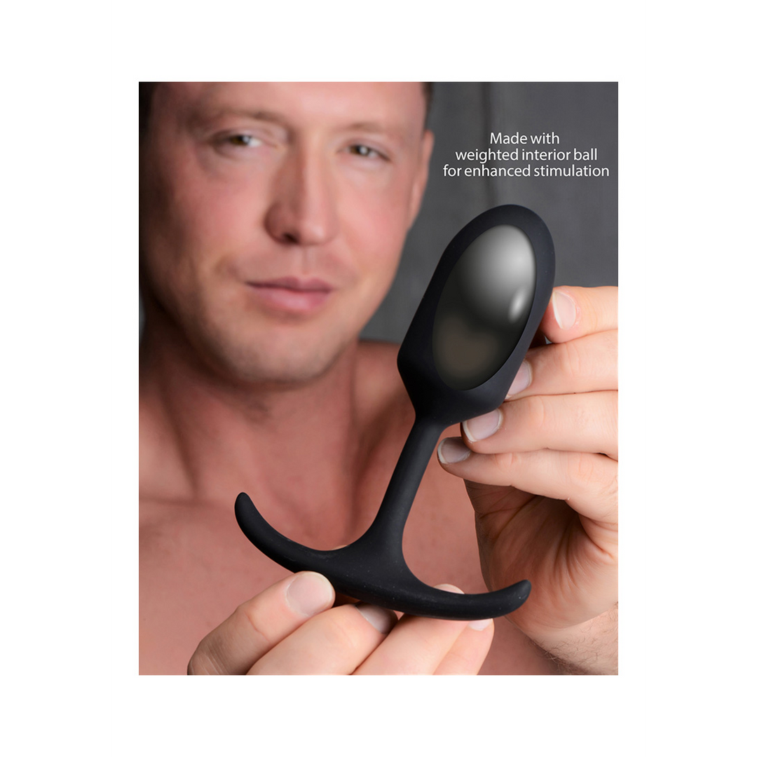 Premium Silicone Weighted Anal Plug