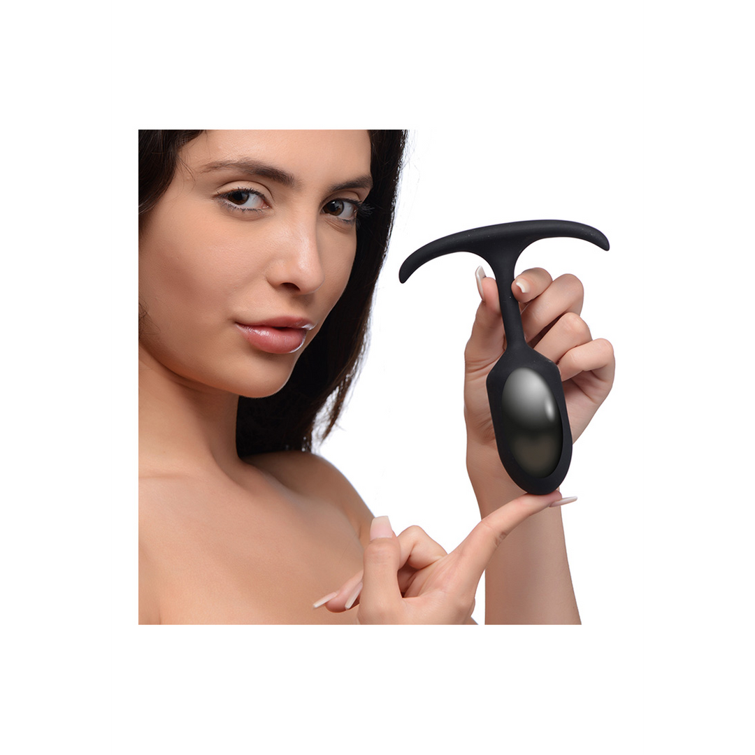 Premium Silicone Weighted Anal Plug