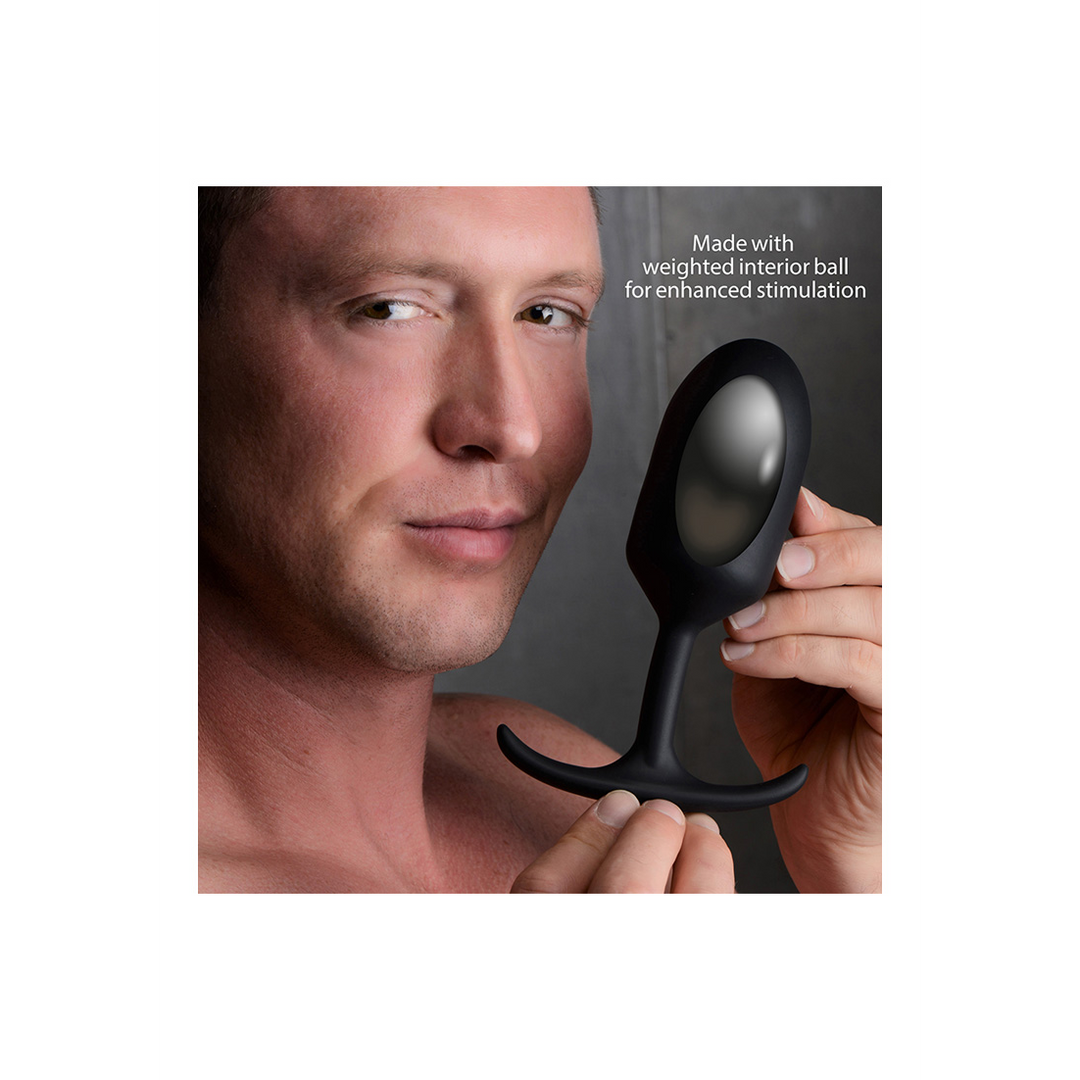Premium Silicone Weighted Anal Plug
