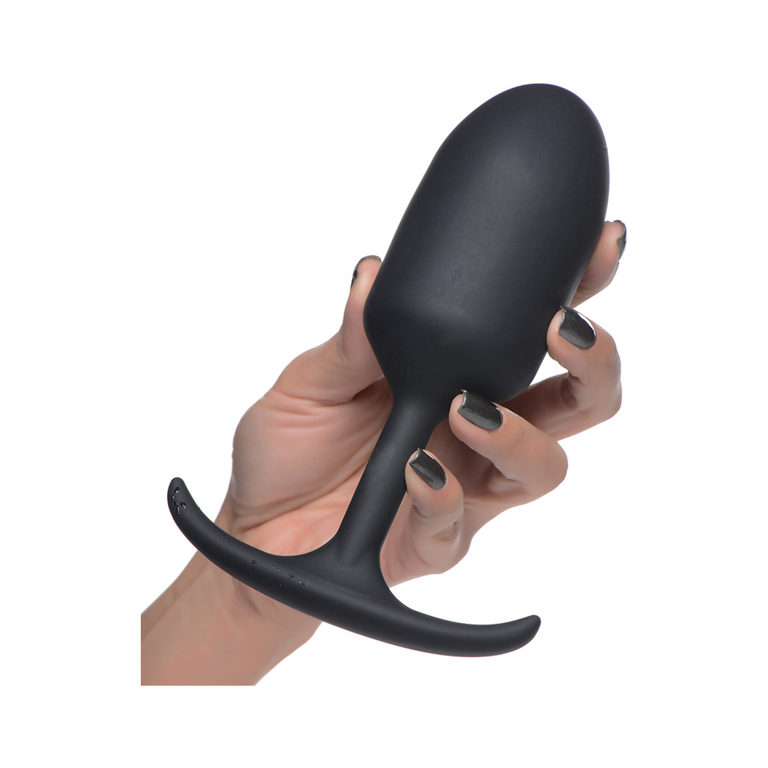 Premium Silicone Weighted Anal Plug