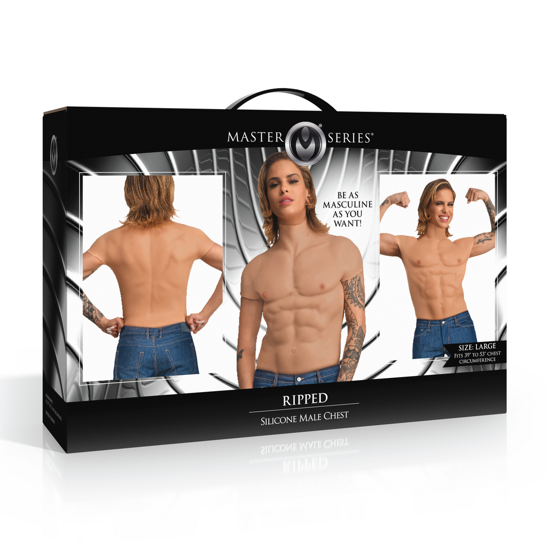Ripped - Silicone Male Chest