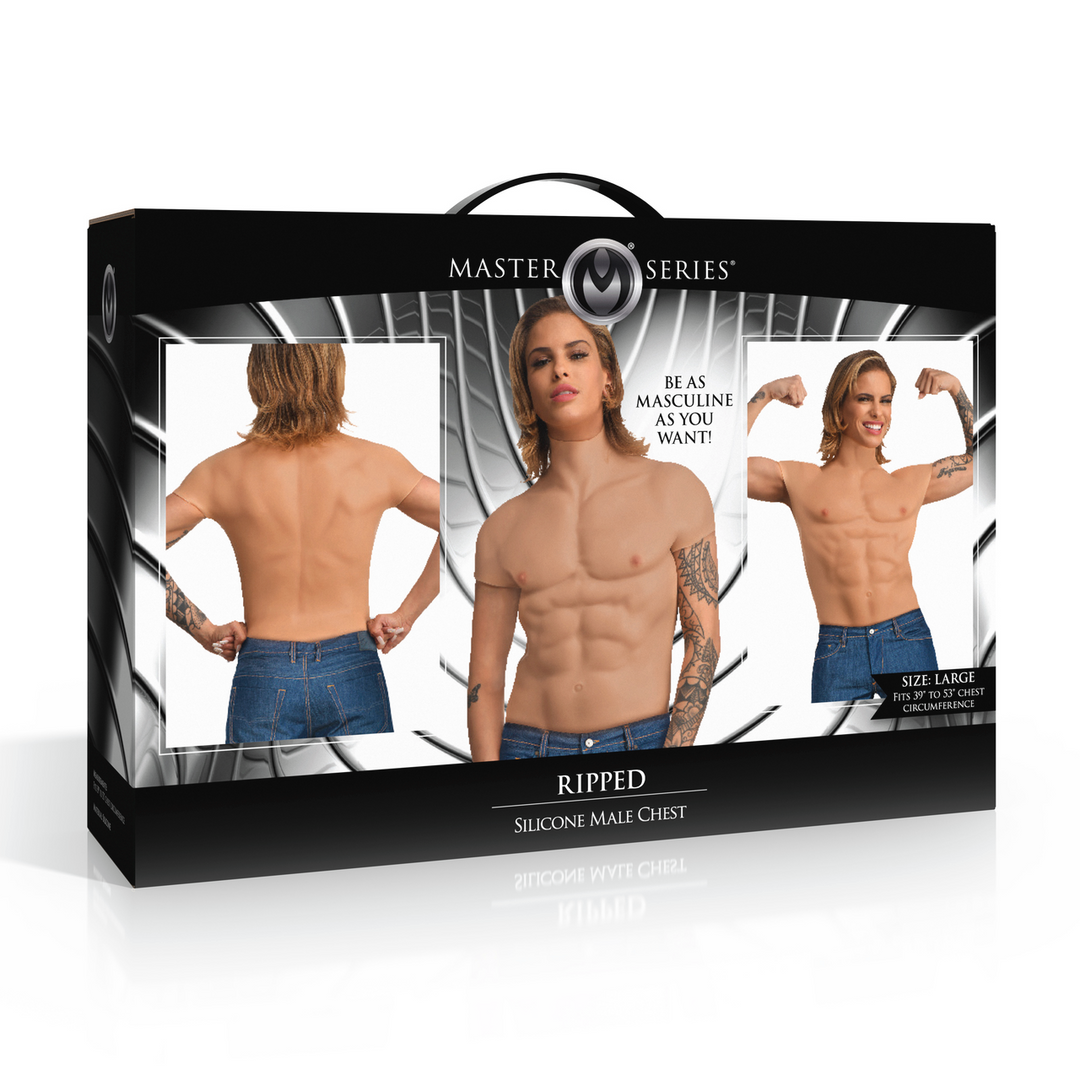 Ripped - Silicone Male Chest