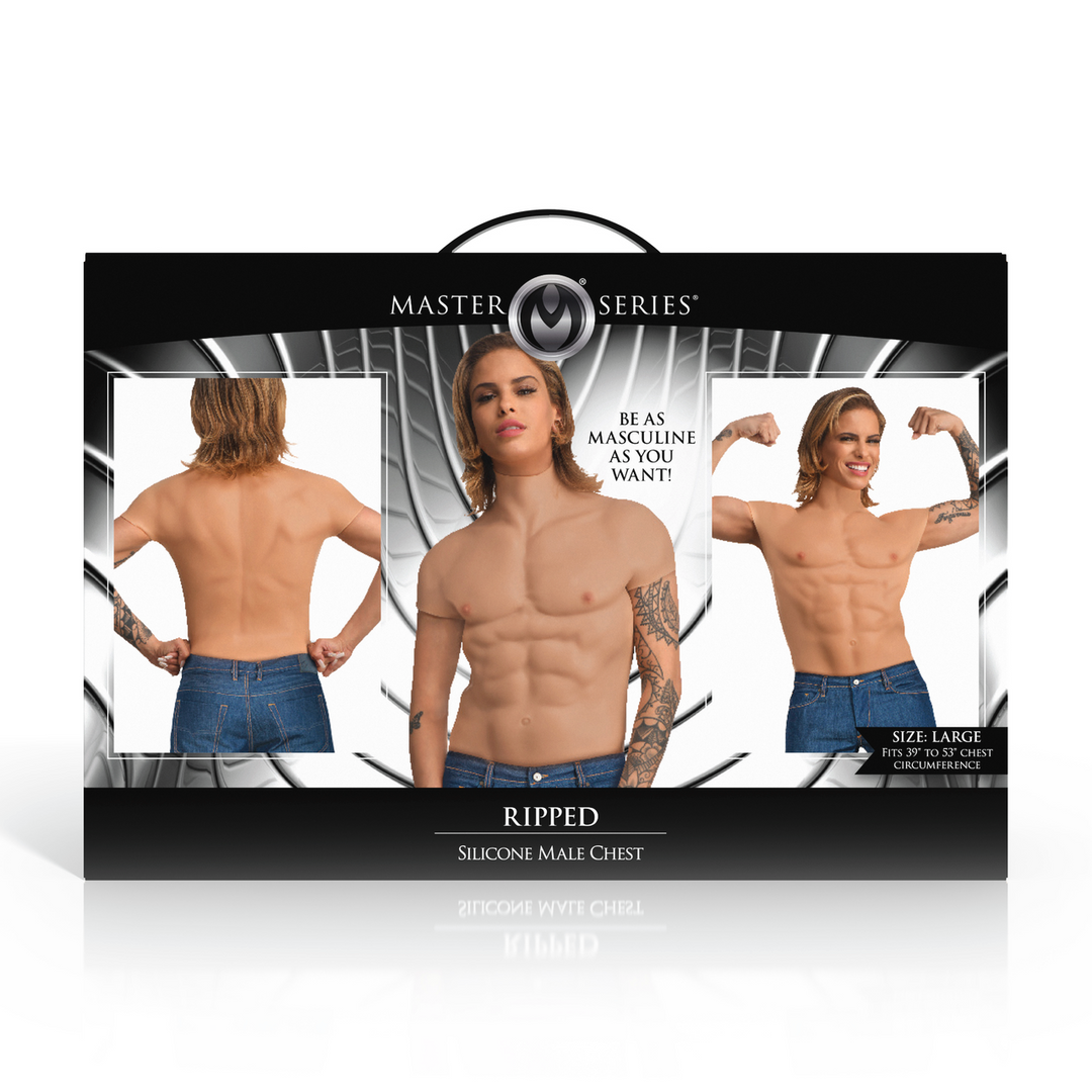 Ripped - Silicone Male Chest