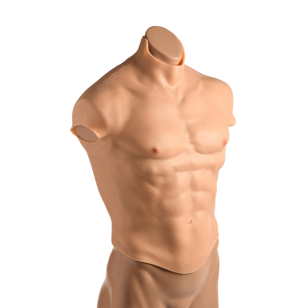 Ripped - Silicone Male Chest