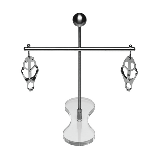 Tower of Pain - Nipple Clamps - Silver
