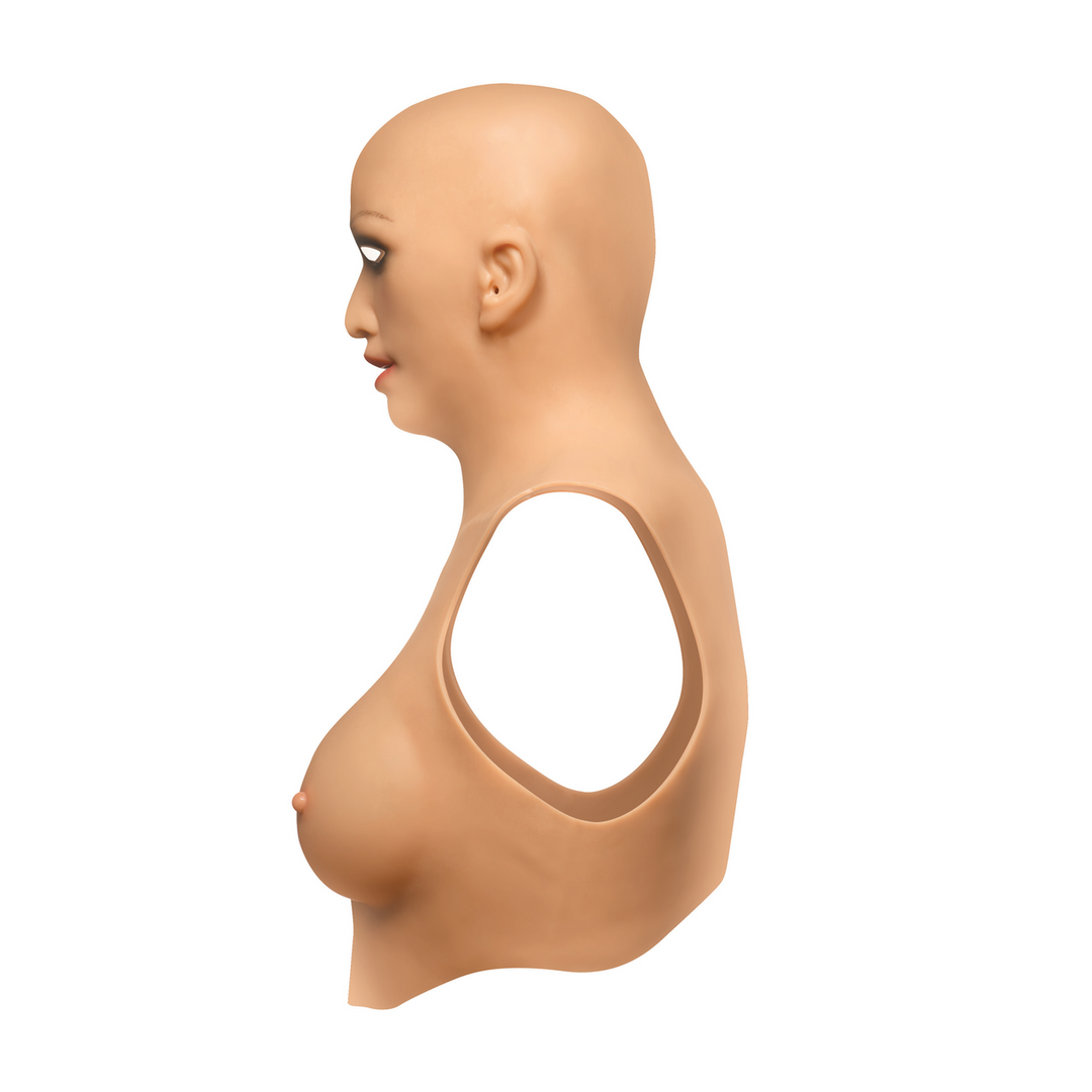 Sexy Skin Suit - Silicone Head Face and C Cup Breasts