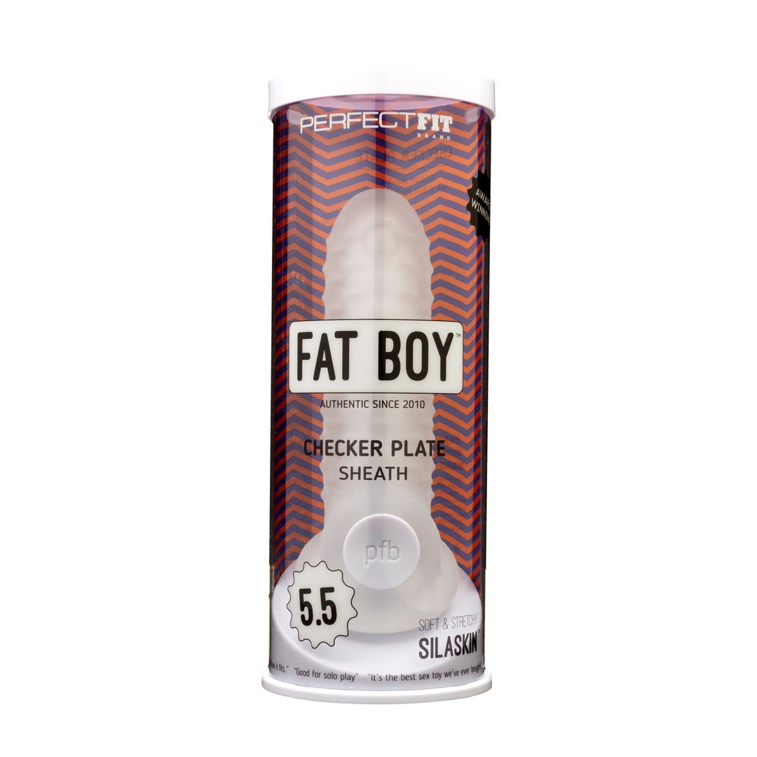Fat Boy Checker Box Sheath - Dildo - 5.5 / 14 cm