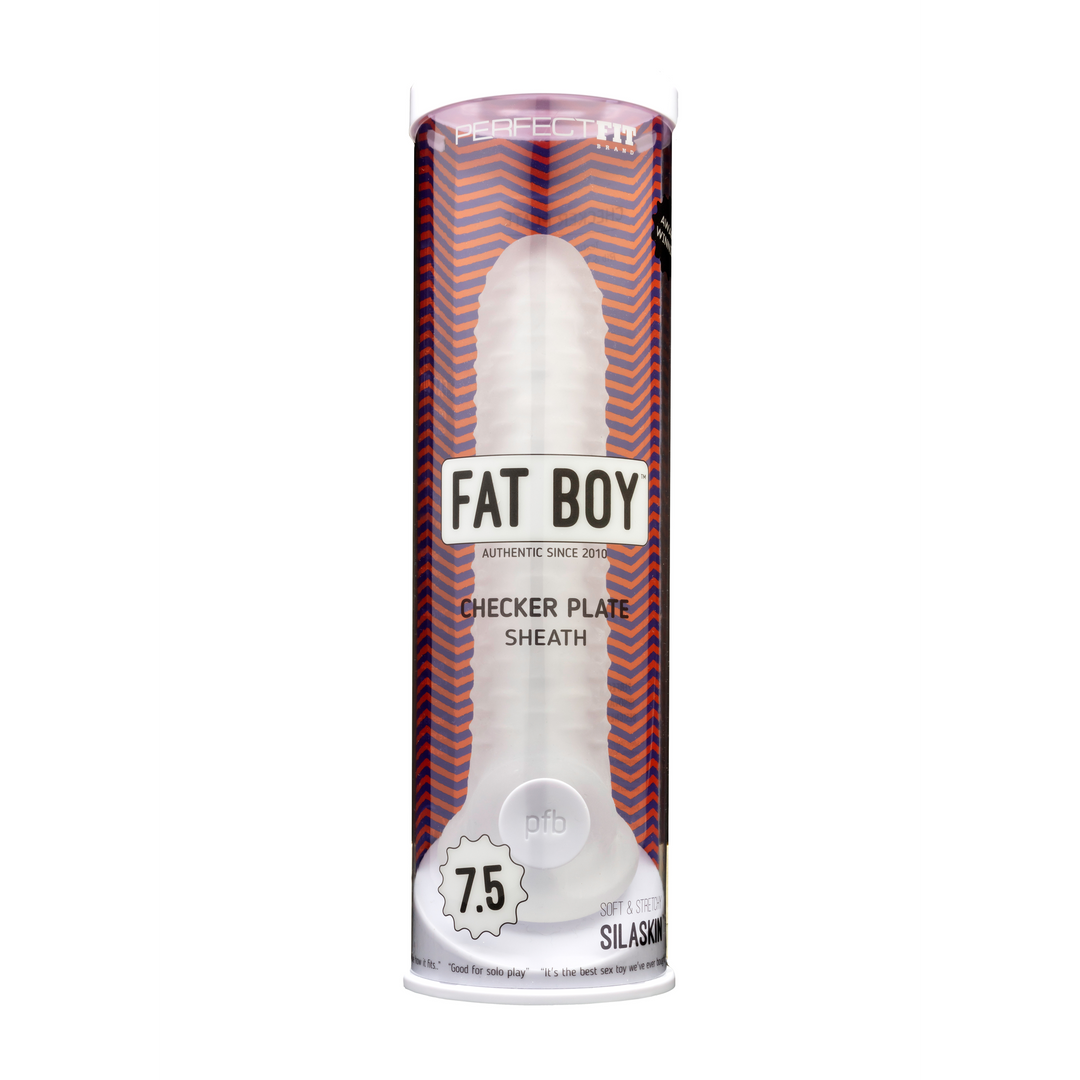 Fat Boy Checker Box Sheath - Dildo - 7.5 / 19 cm