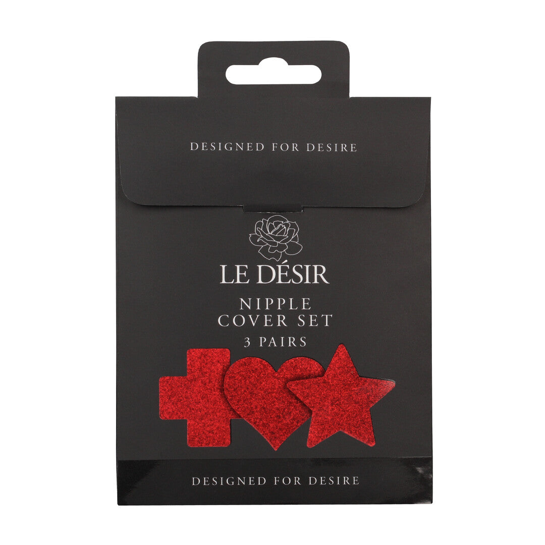 Nipple Cover Set - Cross Star Heart