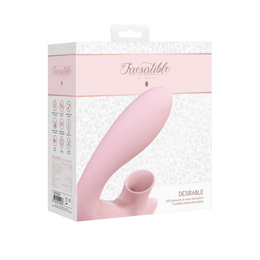 Desirable - Bendable Air Pulse Vibrator
